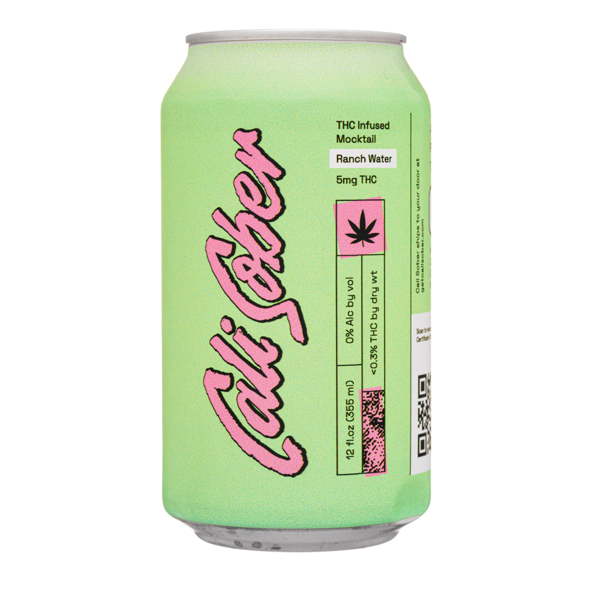 Cali Sober THC 5mg THC Drinks / Ranch Water